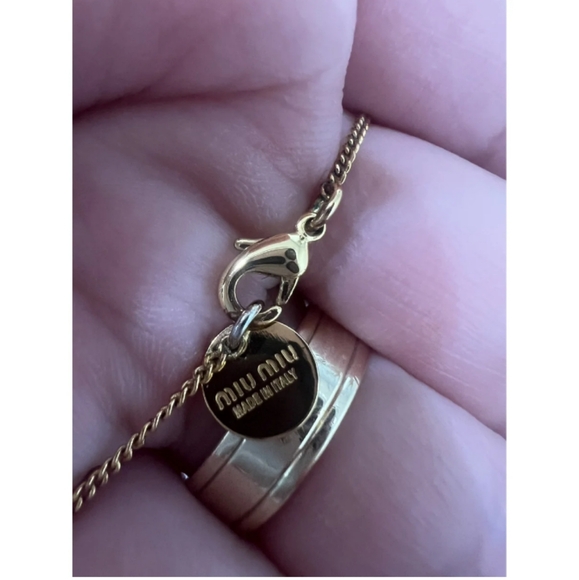 RARE MIU MIU Chocker Necklace - Picture 8 of 12